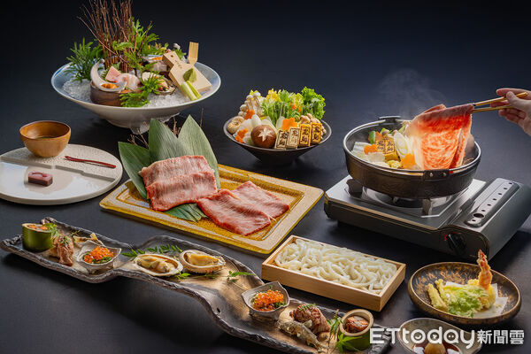 ▲日本料理「飛翔」和食推出「石垣牛極饗套餐」,期間限定4880元。(圖/高雄日航酒店提供)