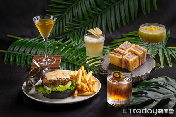 ▲天空酒吧推出西式石垣牛輕食。(圖/高雄日航酒店提供)