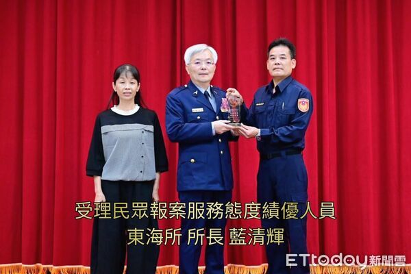 ▲藍清輝所長串連愛心助弱勢家庭。(圖/記者陳崑福翻攝)