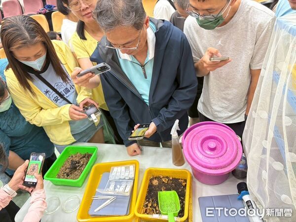 ▲台南市教育局辦理校園廚餘減量研習,推動永續校園。(記者林東良翻攝,下同)