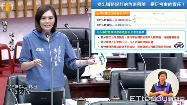 ▲▼高雄交通死亡連7年冠全台!每28hrs走1人,李眉蓁要市府找出對策 。(圖/記者賴文萱翻攝)