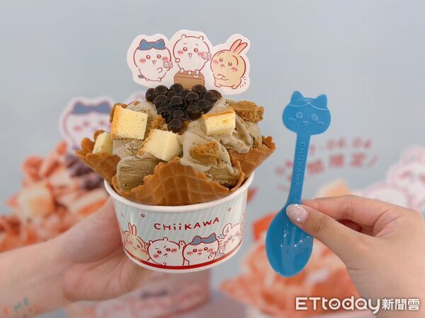 ▲▼COLD STONE攜手吉伊卡哇推出第2波聯名活動。(圖/記者蕭筠攝)