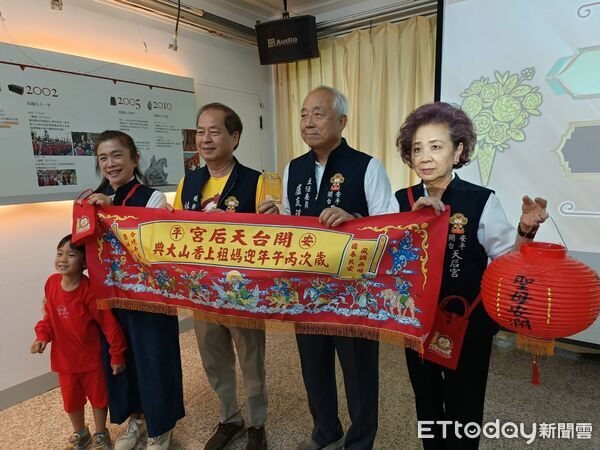 ▲安平開台天后宮4年一科「上香山迎媽祖」將於4月25、26日登場。(記者林東良攝,下同)
