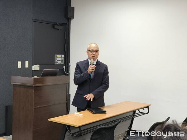 ▲建新國際總經理柯勝鐘指出,公司股利配發率已經連續四年超過75%。(圖/記者張佩芬攝)