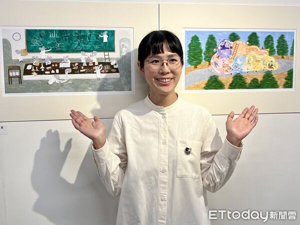 ▲▼教育部長鄭英耀參加信誼幼兒文學獎頒獎,李慢以《老鼠果凍車》拿下首獎。(圖/記者許敏溶攝)