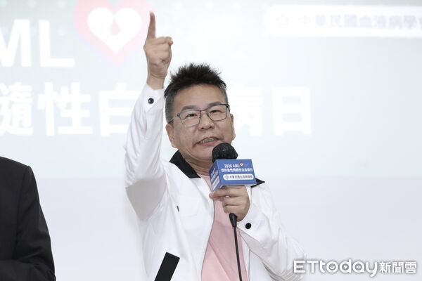▲▼ 沈玉琳出席世界急性骨髓性白血病日。(圖/記者劉耿豪攝)