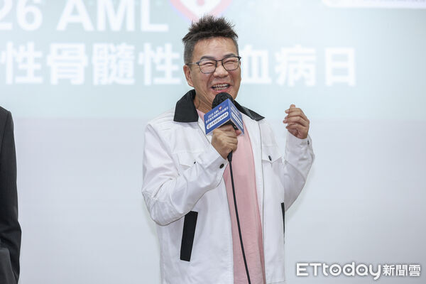 沈玉琳出席血癌記者會。(圖/記者趙于婷攝)
