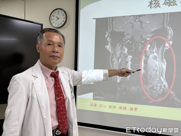 ▲衛生福利部台中醫院耳鼻喉科醫師鄧政宗。(圖/記者游瓊華攝)