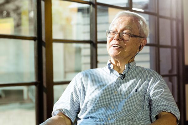 ▲賴成英工作照、2019年接受訪問。(圖/國家電影及視聽文化中心提供)
