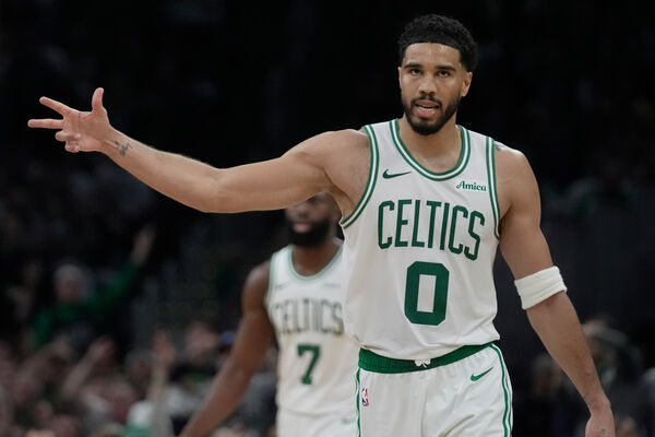 ▲波士頓塞爾提克坦圖(Jayson Tatum)。(圖/達志影像/美聯社)