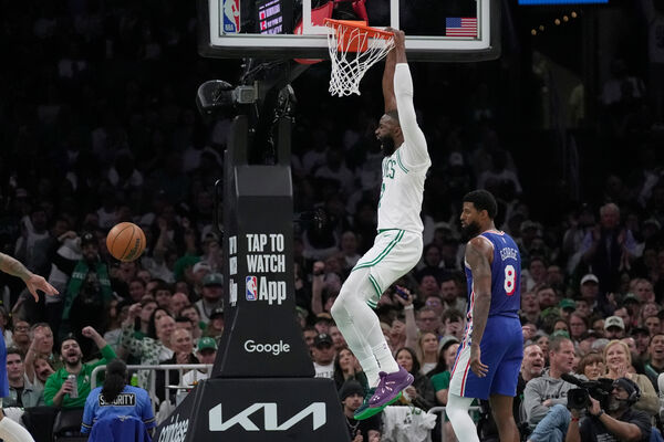 ▲波士頓塞爾提克布朗(Jaylen Brown)。(圖/達志影像/美聯社)
