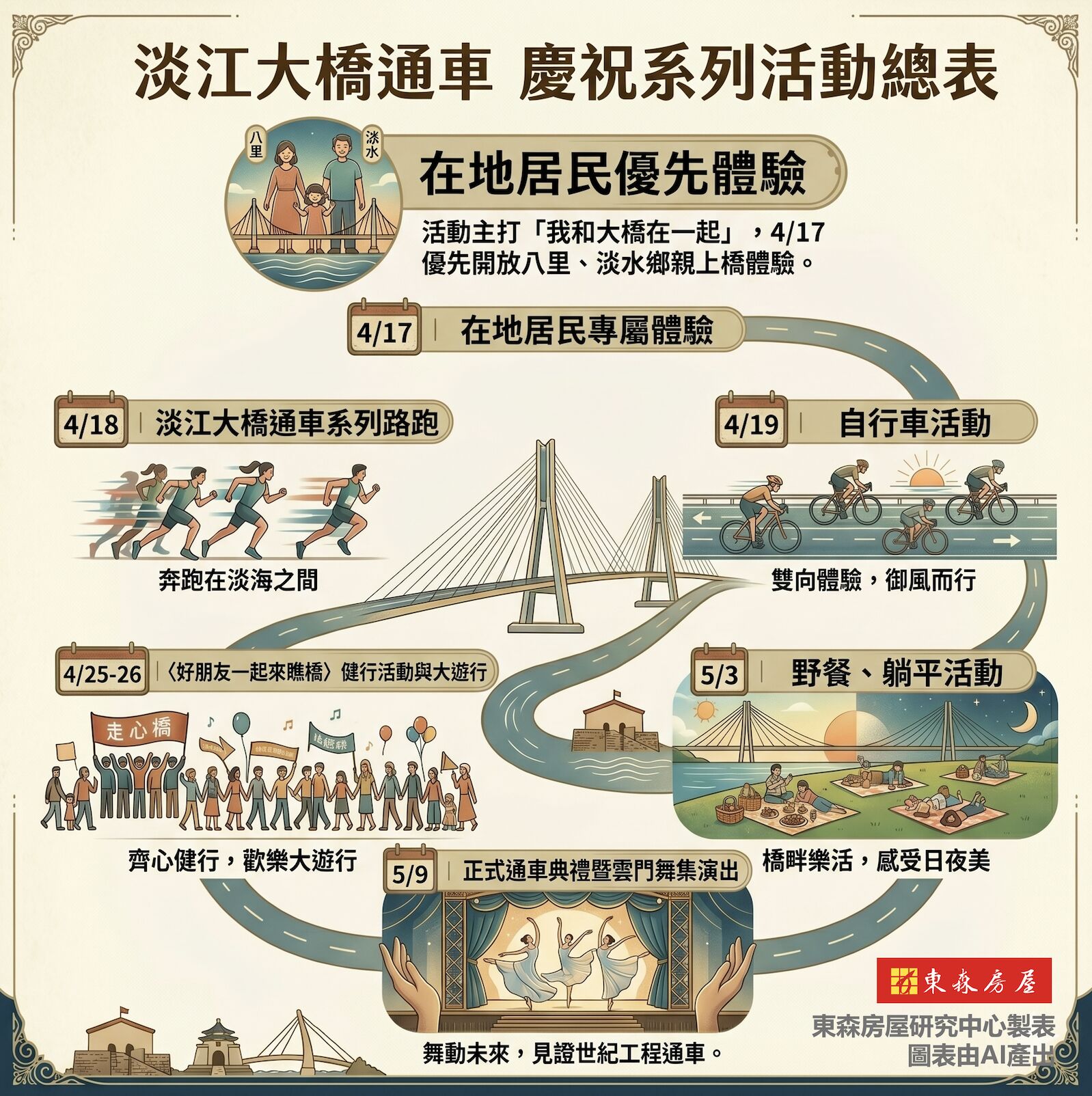 ▲▼ 淡江大橋,淡水房市,交通建設,首購族,生活圈,東森房屋。(圖/東森房屋提供)