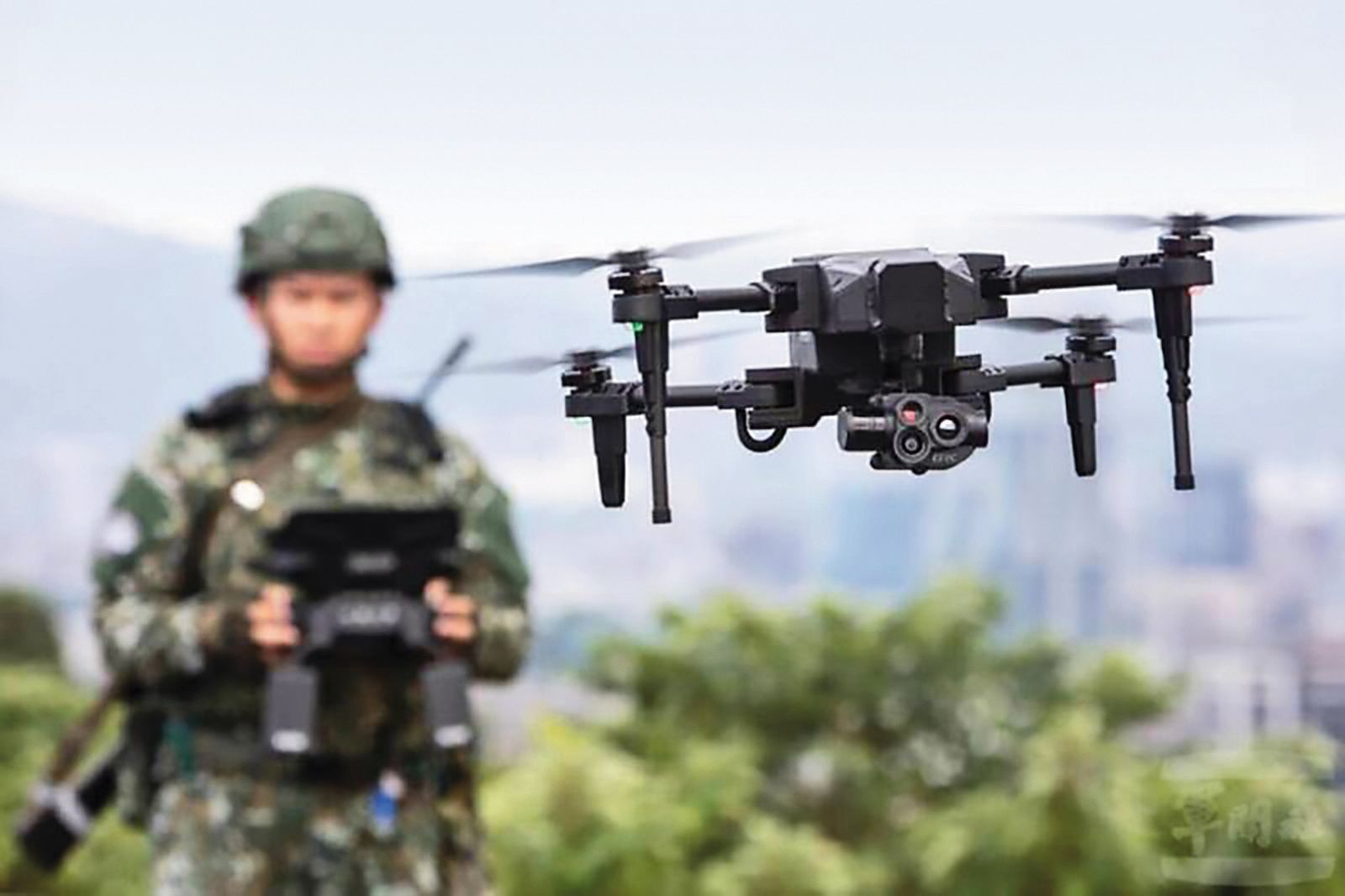 中國透過馬德收買台軍官,竊取國軍無人機機密。(軍聞社提供)