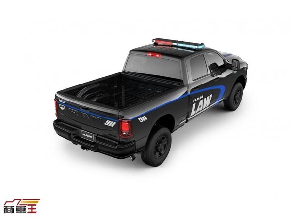 Ram 2500 緊急應變車輛正式登場:首款具備追捕能力的重型皮卡