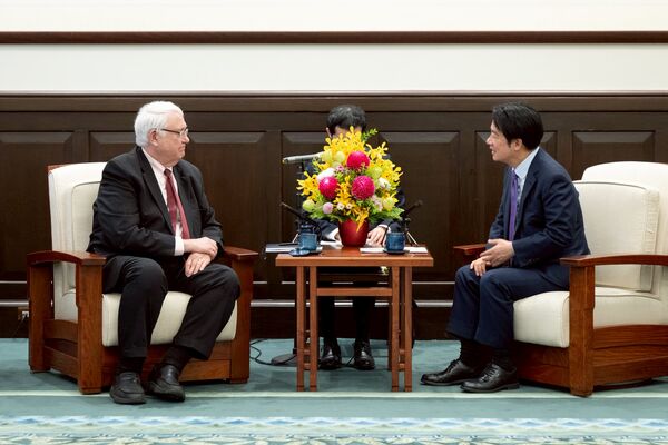 ▲▼總統賴清德接見2026年「戰略暨國際研究中心」(CSIS)訪問團。(圖/總統府提供)