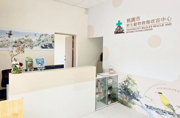 ▲桃園市野生動物救傷收容中心內設施。(圖/市府農業局提供)