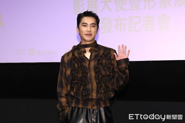 ▲▼ 影展大使曾敬驊、影展導演廣告導演潘客印出席恩台北電影節影展大使暨影展廣告發布記者。(圖/記者劉耿豪攝)