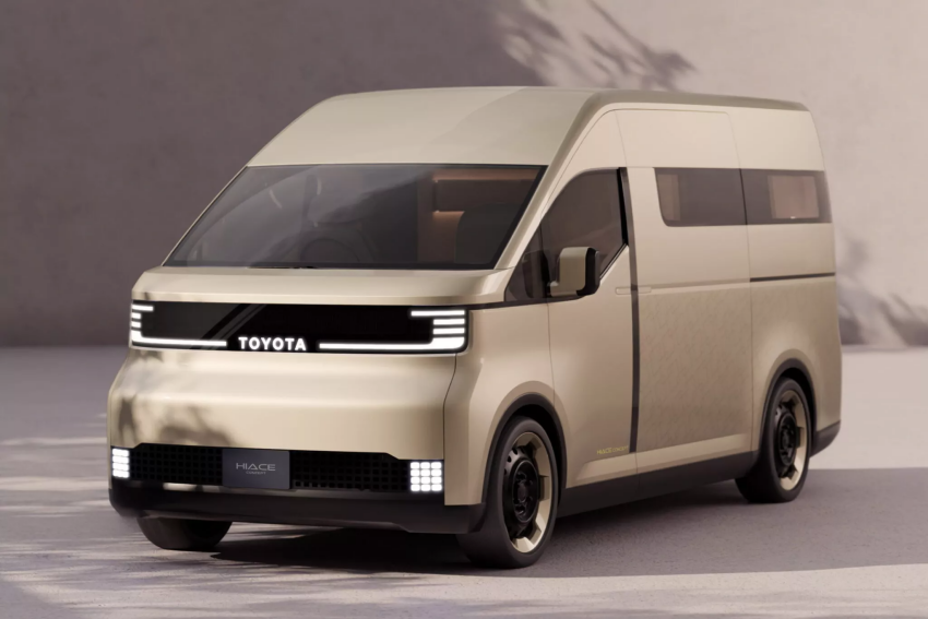 ▲日本TOYOTA商用車扛霸子Hiace再流出大改款資訊。(圖/翻攝自TOYOTA)