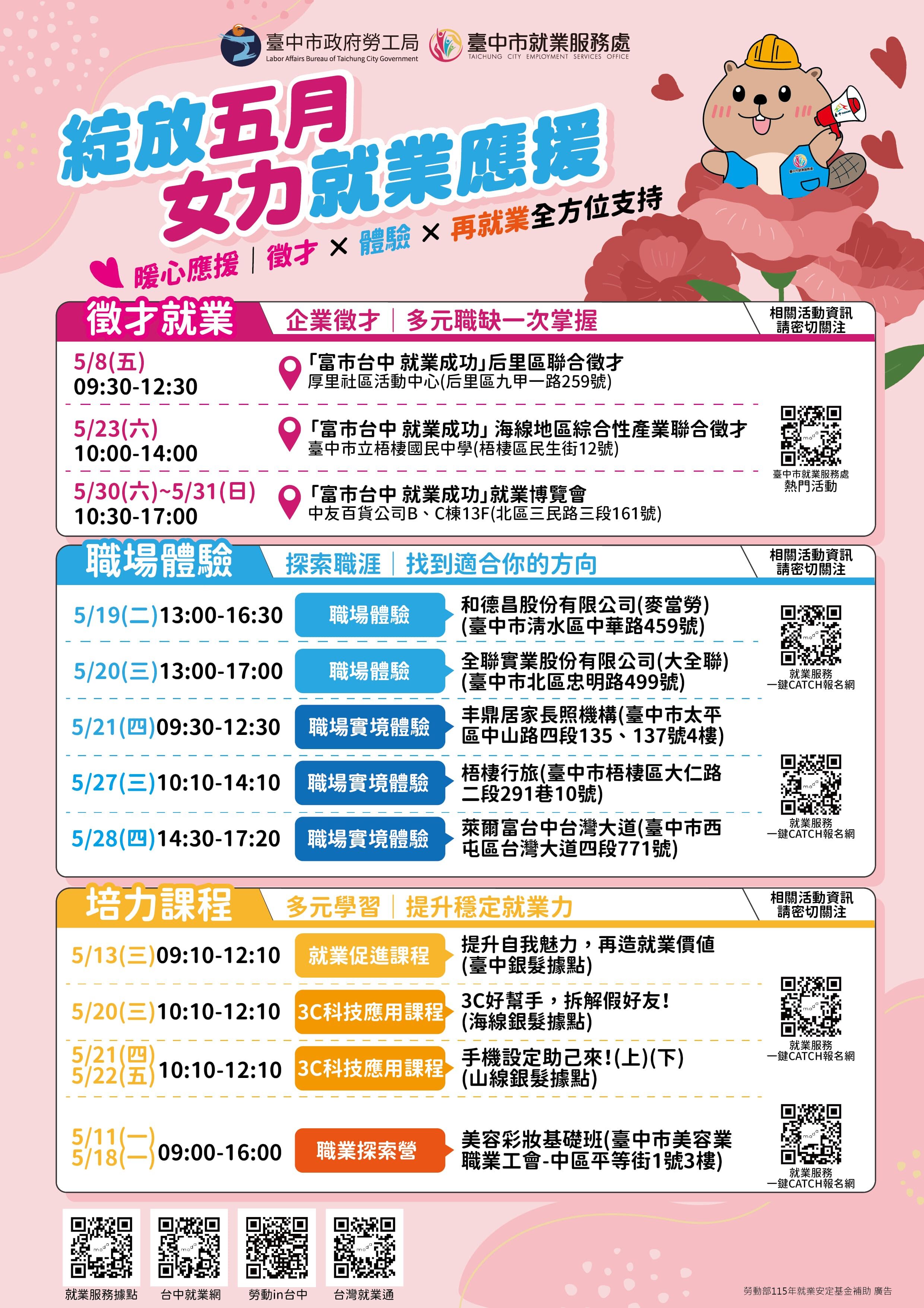 ▲就業博覽會。(圖/台中市政府提供)