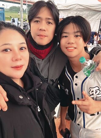 ▲吳亦偉在香港TVB參加比賽。(圖/宋志民提供)