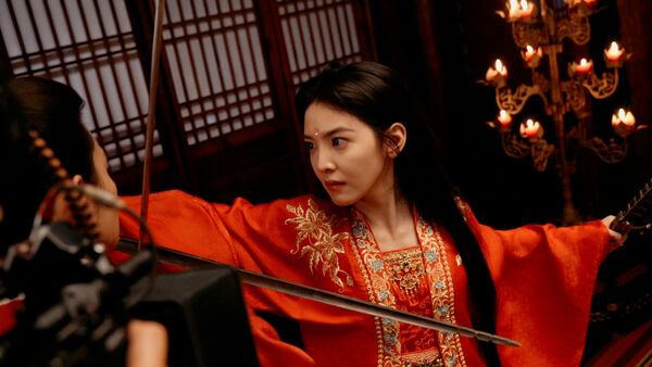 ▲《雨霖鈴》由楊洋、章若楠主演。(圖/Disney+提供)
