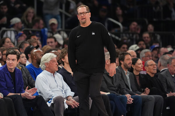 ▲費城七六人主帥納斯(Nick Nurse)。(圖/達志影像/美聯社)