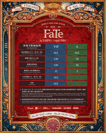 ▲▼ 吃完粉絲春酒! FTISLAND不只唱高雄世運 6月端午節登台連唱2天 。(圖/希林國際Chillin International提供)