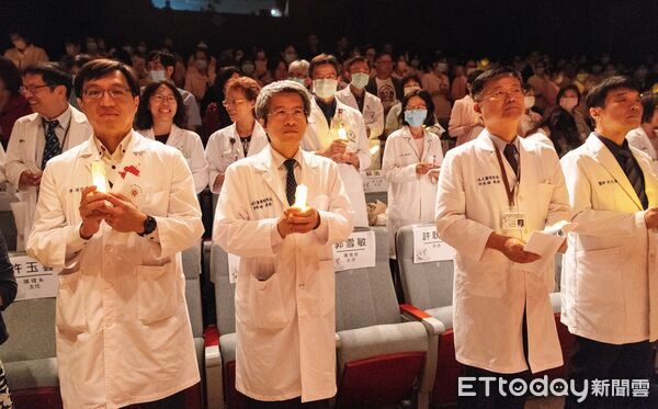 ▲成大醫院護理部舉辦2026年護師節慶祝大會,向長年堅守第一線的護理人員致敬。(記者林東良翻攝,下同)