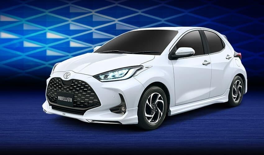 ▲日規新年式TOYOTA不僅省油親民!原廠推出選配外觀新套件展現十足殺氣。(圖/翻攝自Modellista、TOYOTA)