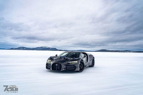 在極光與冰雪中淬鍊性能! Bugatti Tourbillon 瑞典極寒測試進行中