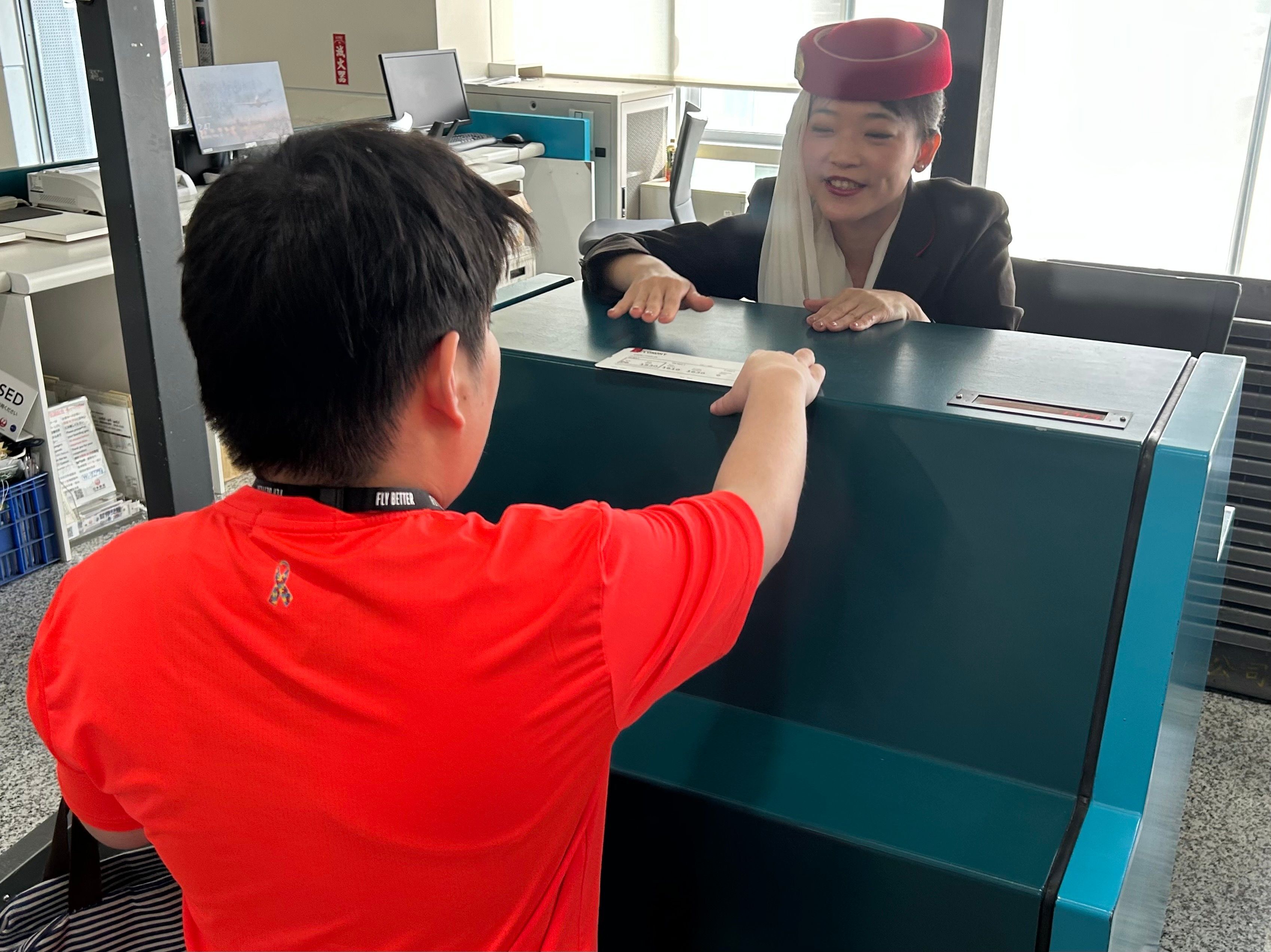 ▲▼桃園國際機場,阿聯酋航空,自閉症,航空,環境。(圖/機場公司提供)