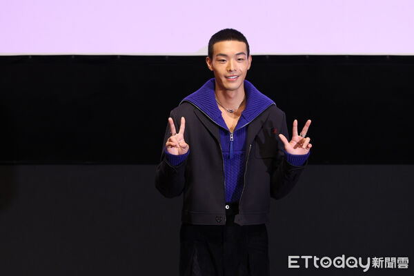 ▲林廷憶、牧森出席台北電影獎入圍名單公布記者會。(圖/記者林敬旻攝)