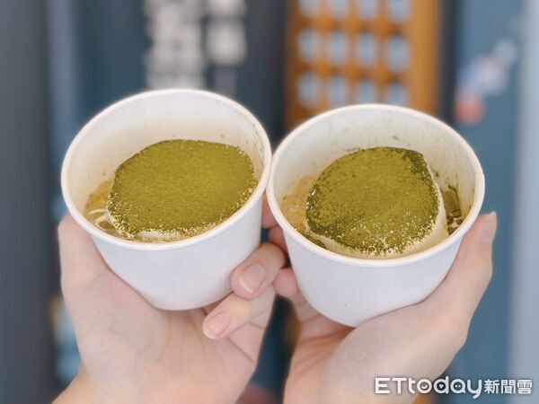 ▲▼可不可熟成茶行去推出升級版「生茶白玉冰淇淋」。(圖/記者蕭筠攝)