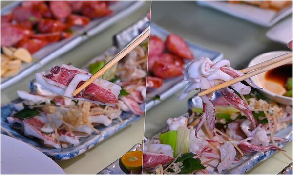 ▲▼那兩蚵烤鮮蚵。(圖/橘子狗愛吃糖授權提供)
