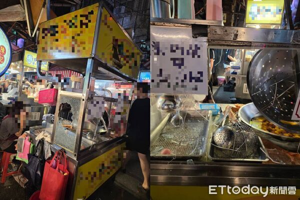 ▲▼三和夜市地瓜球攤車遭闆娘兒子持球棒砸毀,警方查扣犯案用球棒 。(圖/記者陳以昇翻攝)
