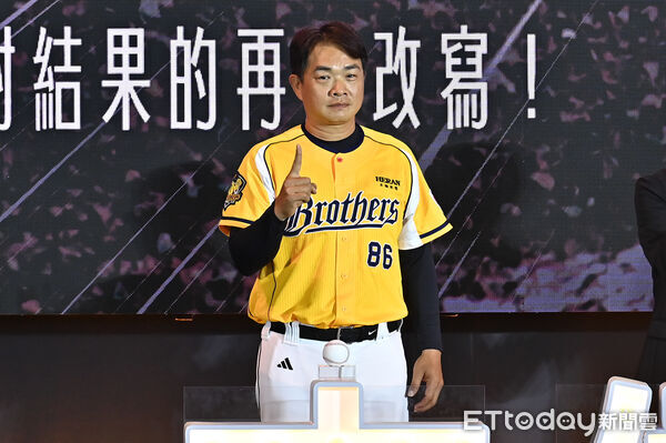 ▲▼彭政閔出席「中信60甲子緣」棒球特展揭幕記者會。(圖/記者李毓康攝)