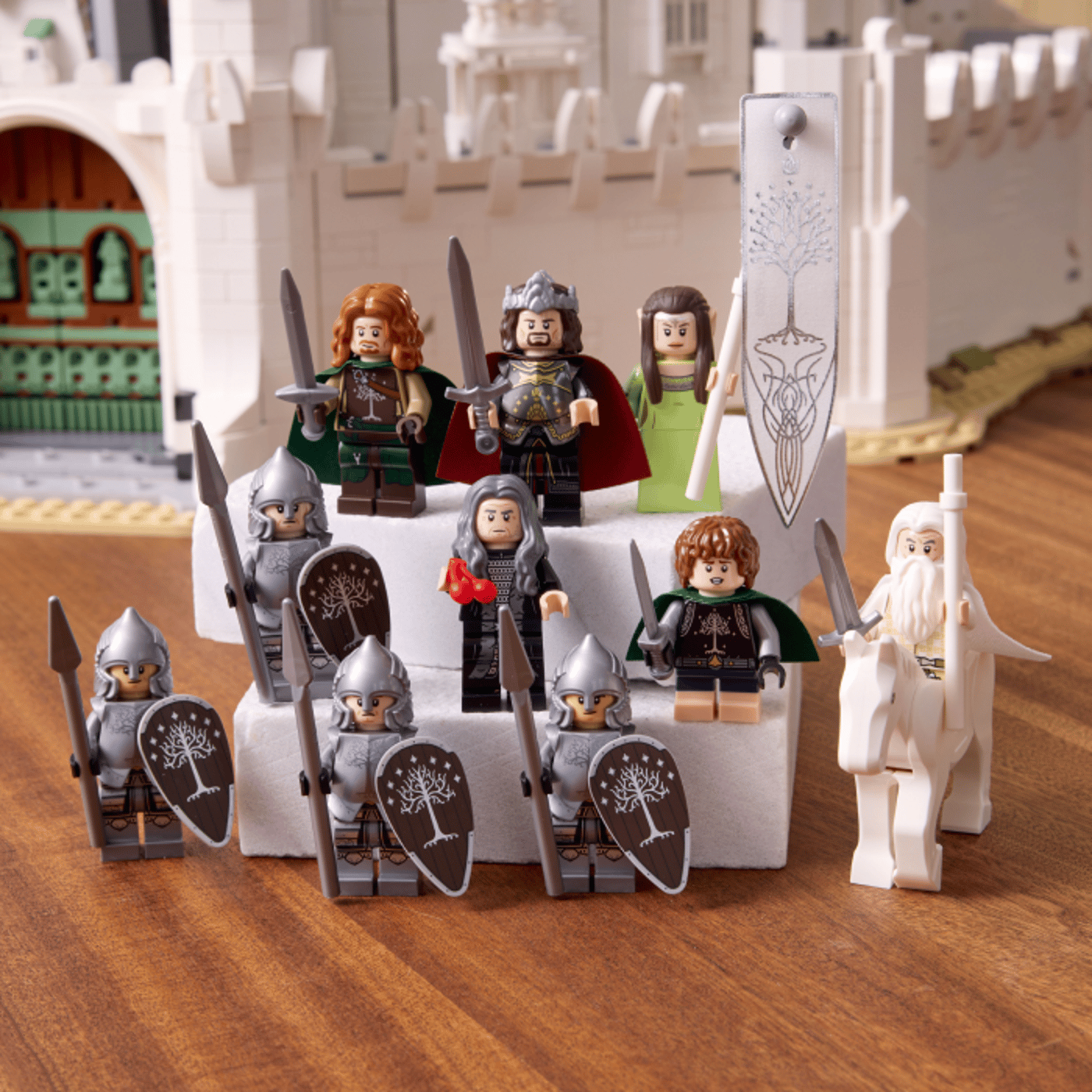 ▲樂高《LEGO Icons The Lord of the Rings:米那斯提力斯》套組。(圖/翻攝樂高全球官網)