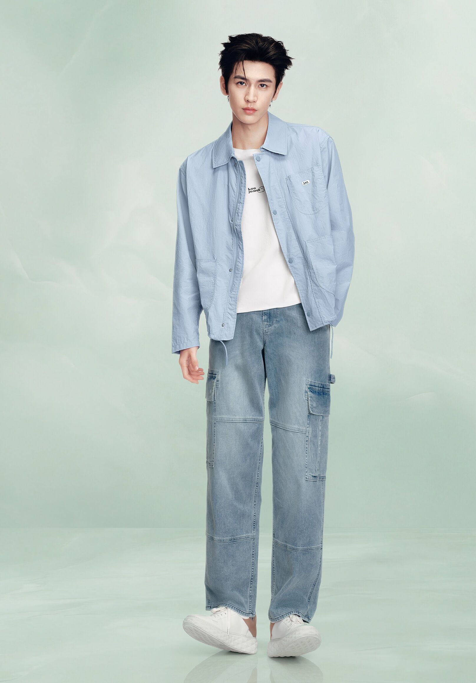 ▲Lee張凌赫、Diesel始源、Levi`s APC丹寧。(圖/品牌提供)