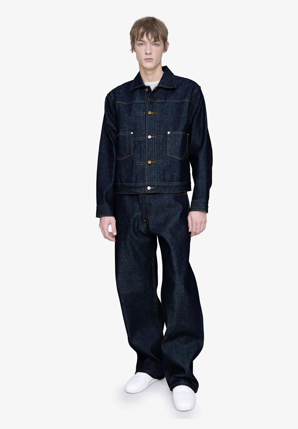 ▲Lee張凌赫、Diesel始源、Levi`s APC丹寧。(圖/品牌提供)