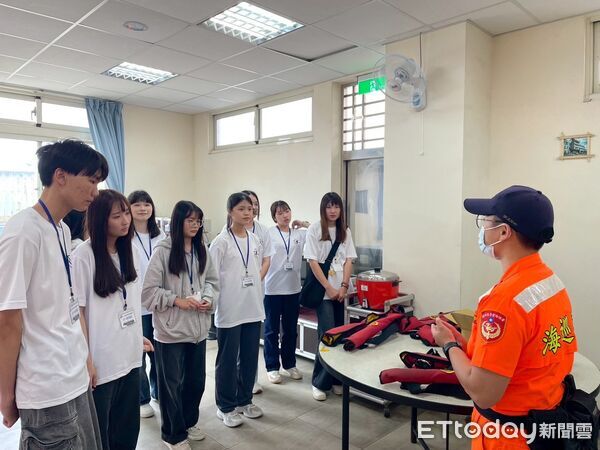 ▲▼ 海洋委員會海巡署金馬澎分署舉辦為期2天的「深度教育、體驗海巡」海洋學生體驗營。(圖/海洋委員會海巡署金馬澎分署提供)