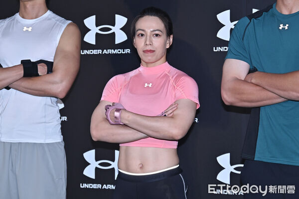 ▲▼舉重女神郭婞淳出席UNDER ARMOUR記者會。(圖/記者李毓康攝)
