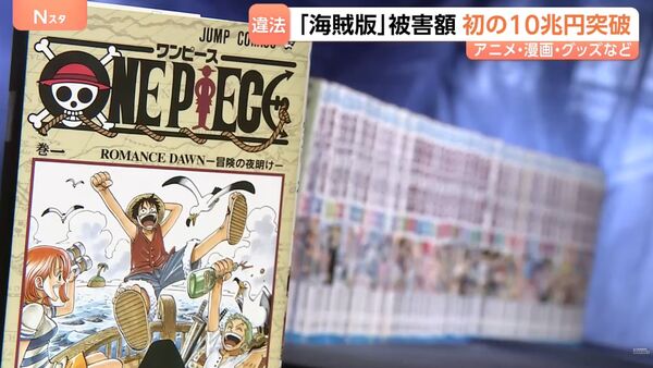 ▲▼動漫盜版損失。(圖/翻攝自推特)