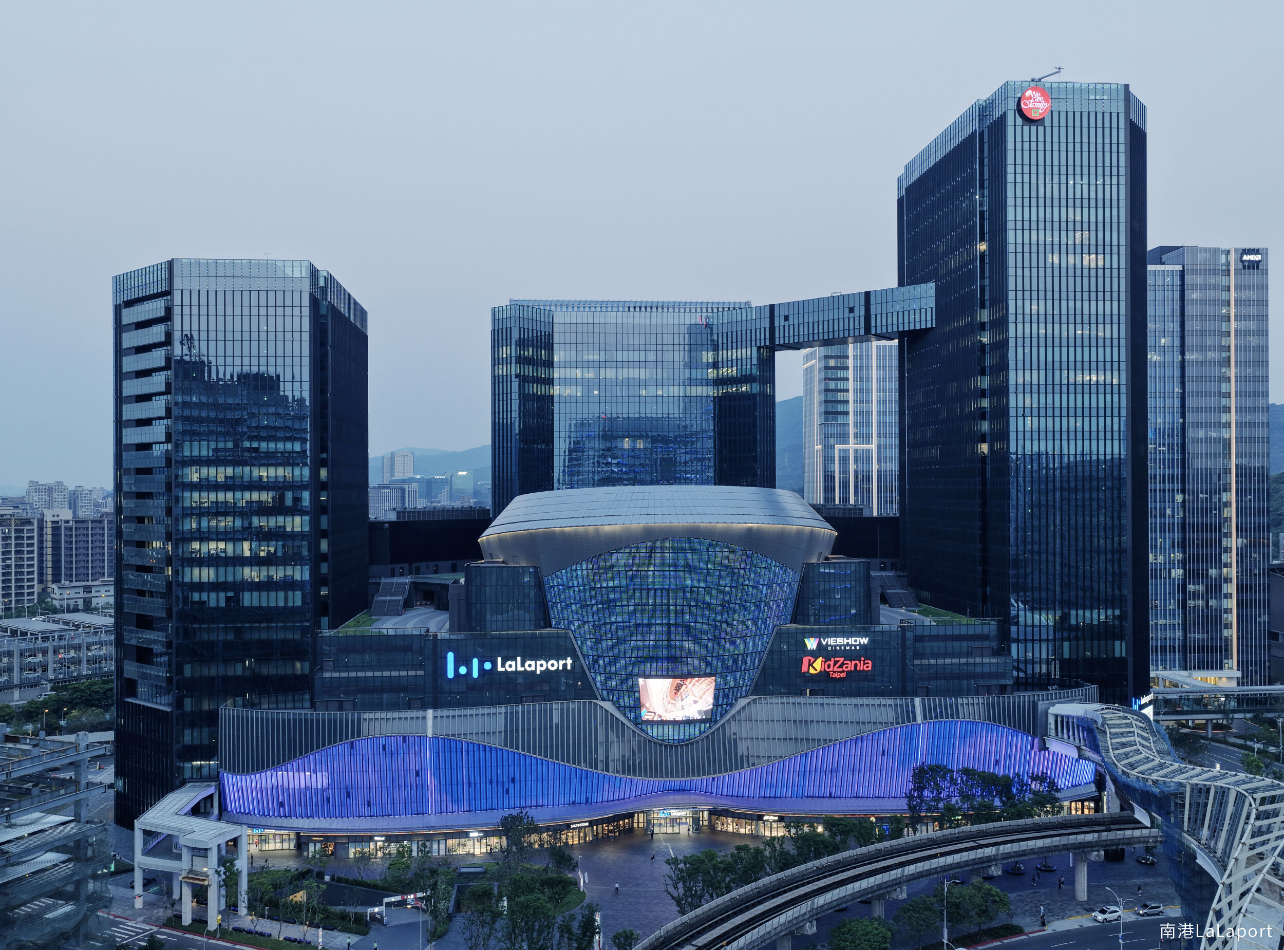 ▲▼ 南港,捷運,大陸建設,衡岄,中信金融園區,南港LaLaport。(圖/大陸建設提供)
