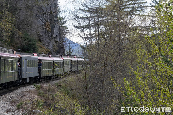 ▲▼White Pass & Yukon Route Railway,懷特通道與育空鐵路,阿拉斯加,史凱威,Skagway,高山鐵路,景觀鐵路。(圖/記者彭懷玉攝)