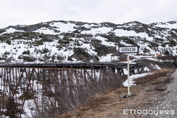 ▲▼White Pass & Yukon Route Railway,懷特通道與育空鐵路,阿拉斯加,史凱威,Skagway,高山鐵路,景觀鐵路。(圖/記者彭懷玉攝)