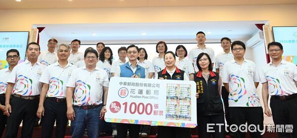 ▲和潤企業股份有限公司捐贈2700個運動環保水壺,全面支援賽事後勤補給。(圖/花蓮縣政府提供,下同)