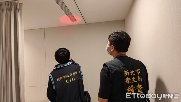 新北市衛生局稽查醫美診所。(圖/新北市衛生局提供)