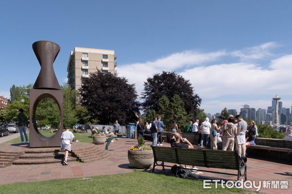 ▲西雅圖,西雅圖市景,太空針塔,華盛頓大學,巴拉德水閘 Ballard (Hiram M. Chittenden) Locks,亞馬遜總部。(圖/記者彭懷玉攝)