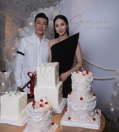 ▲▼曾罹淋巴癌熬12次化療!胡瓜乾女兒迎40歲生日哭了。(圖/翻攝自IG/samirasung)