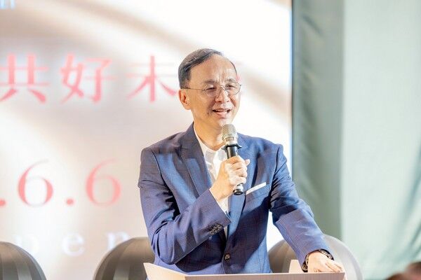 ▲朱立倫見證桃園八德發展潛力